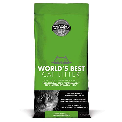 World's Best Katzenstreu, 12,7 kg, umweltfreundlich, flushable Geruchskontrolle