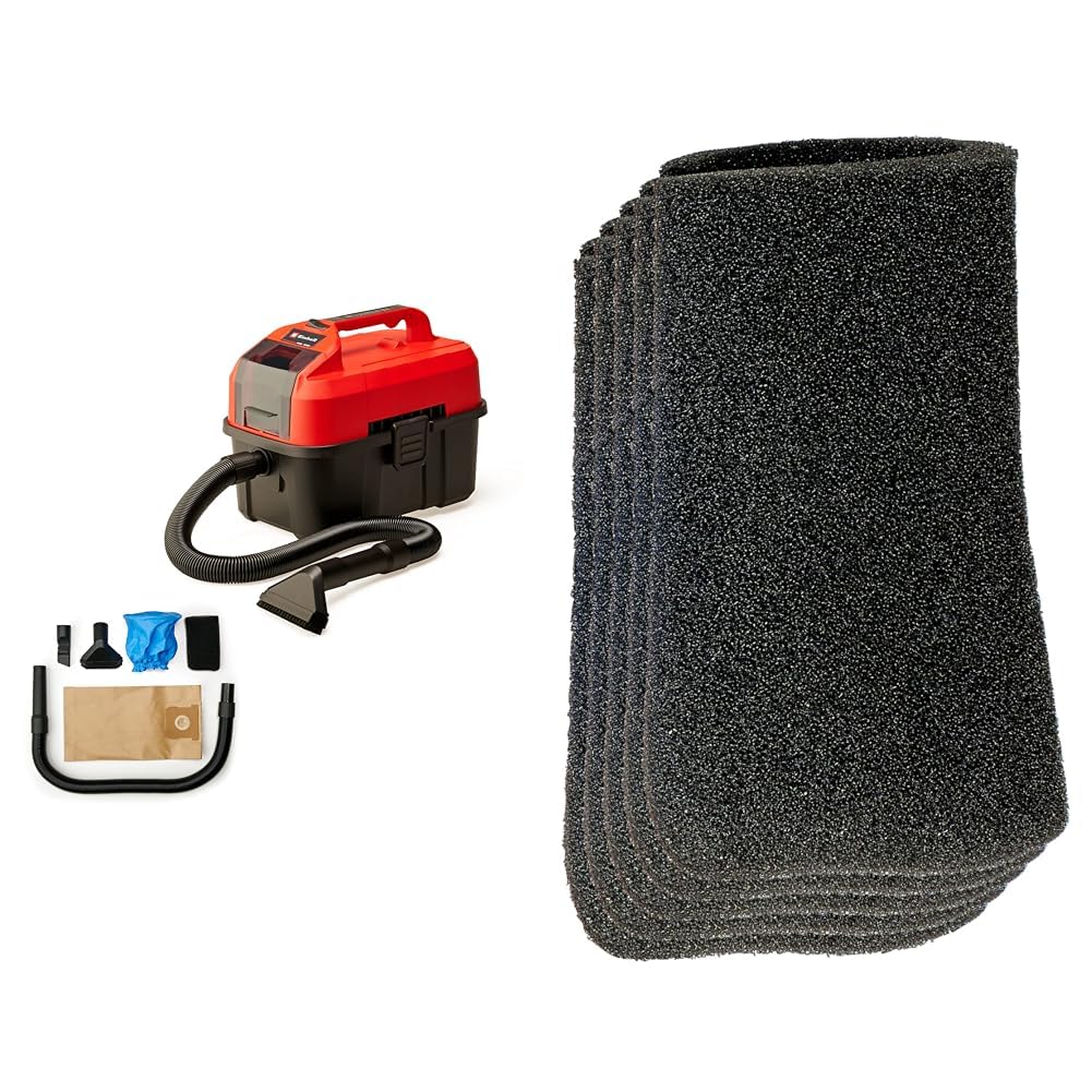 Einhell Akku-Nass-Trockensauger TE-VC 18/10 Li-Solo Power X-Change (10 Liter Tank, inkl. Schlauch, F