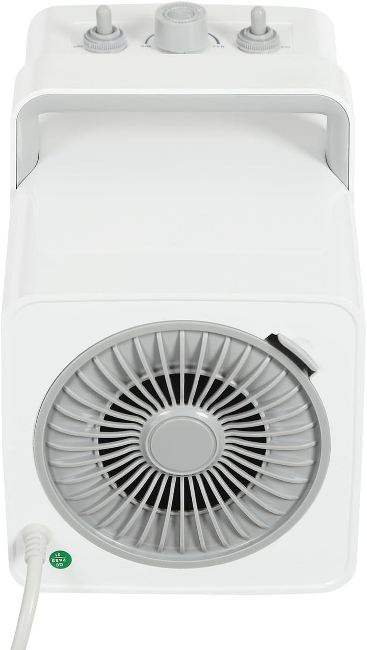 Haustiertrockner 2800W mit 4 Düsen, Weiss | Hundeföhn für Hunde & Katzen, 57 dB, 68 m/s Luftstrom, 2