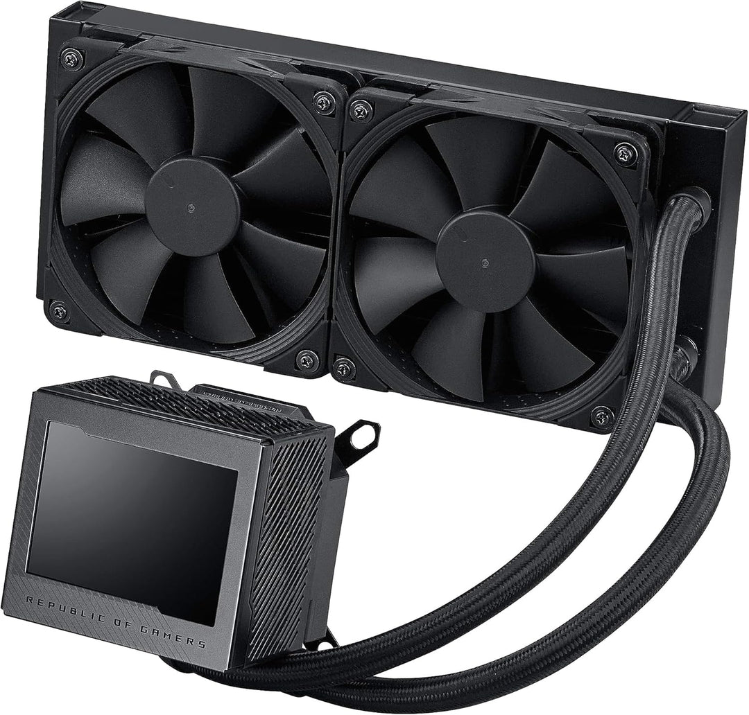 ASUS ROG Ryujin III 240 All-in-One Flüssig CPU-Kühler (3,5 Zoll LCD, Asetek-Pumpe der 8. Generation,