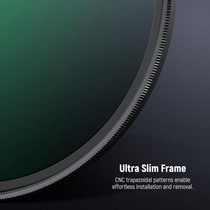 NEEWER 82mm Black Diffusion 1/4 Filter Nebel Dreamy Soft Cinematic Effect Filter Ultra Slim Wasserab