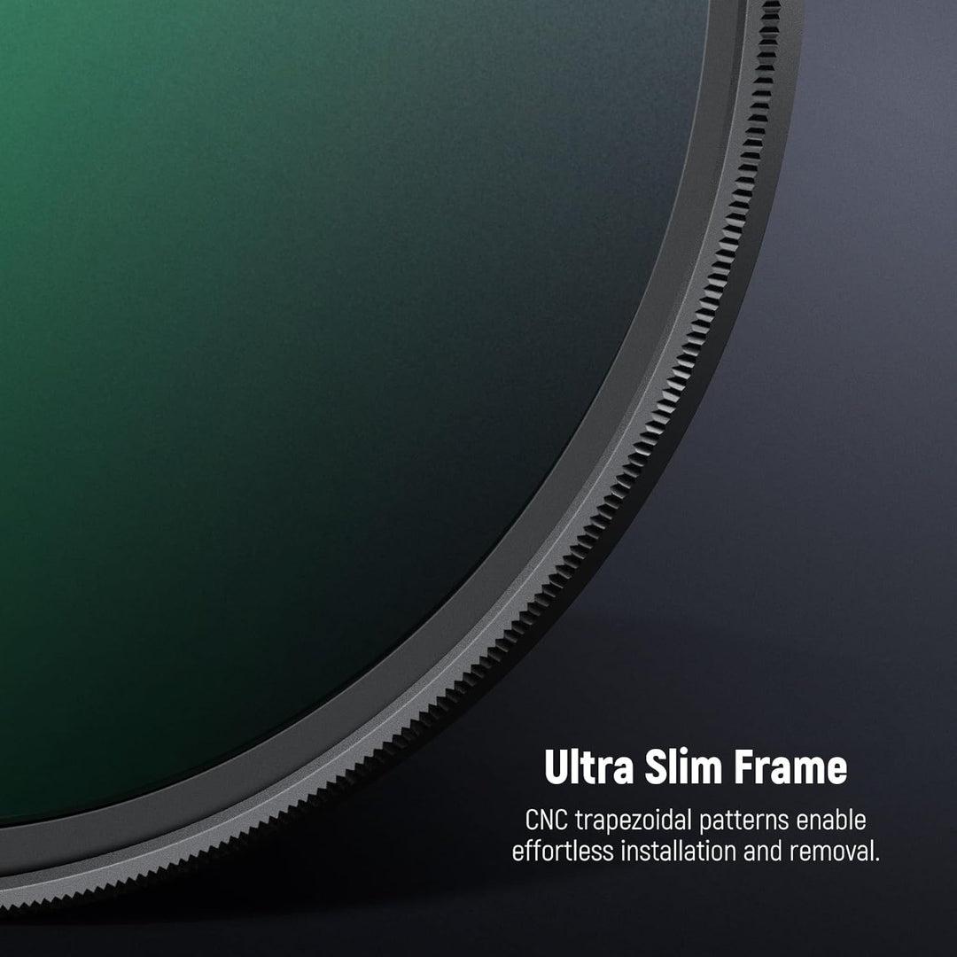 NEEWER 67mm Schwarz Diffusion 1/4 Filter Nebel Dreamy Soft Cinematic Effect Filter Ultra Slim Wasser