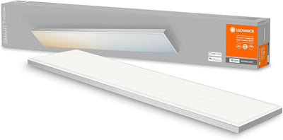 LEDVANCE Smarte LED Deckenleuchte, Panel für Innen mit WiFi Technologie, Lichtfarbe änderbar (3000K-