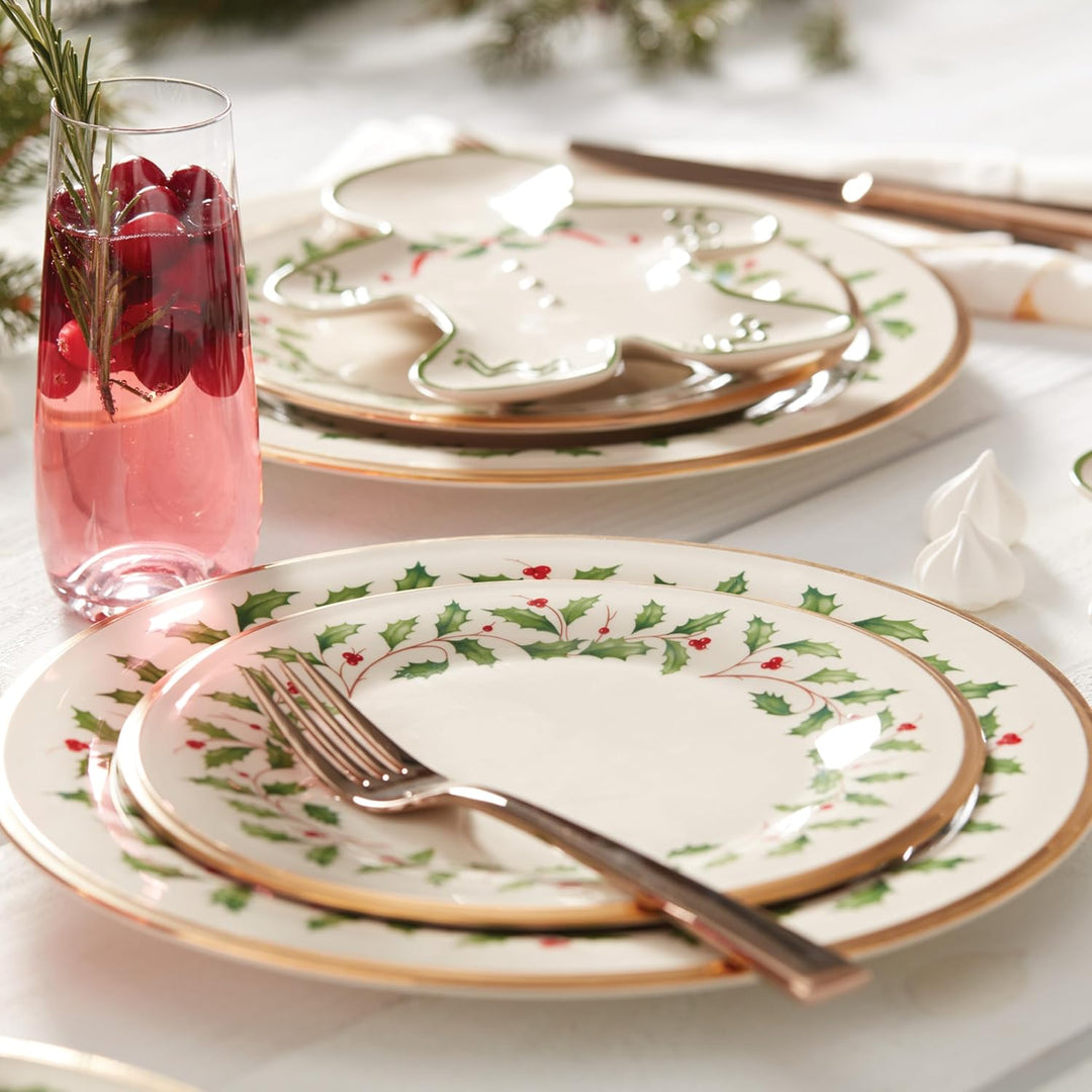 Lenox Platzset Holiday, 5-teilig 5-tlg. Gedeck, 5-tlg. Gedeck