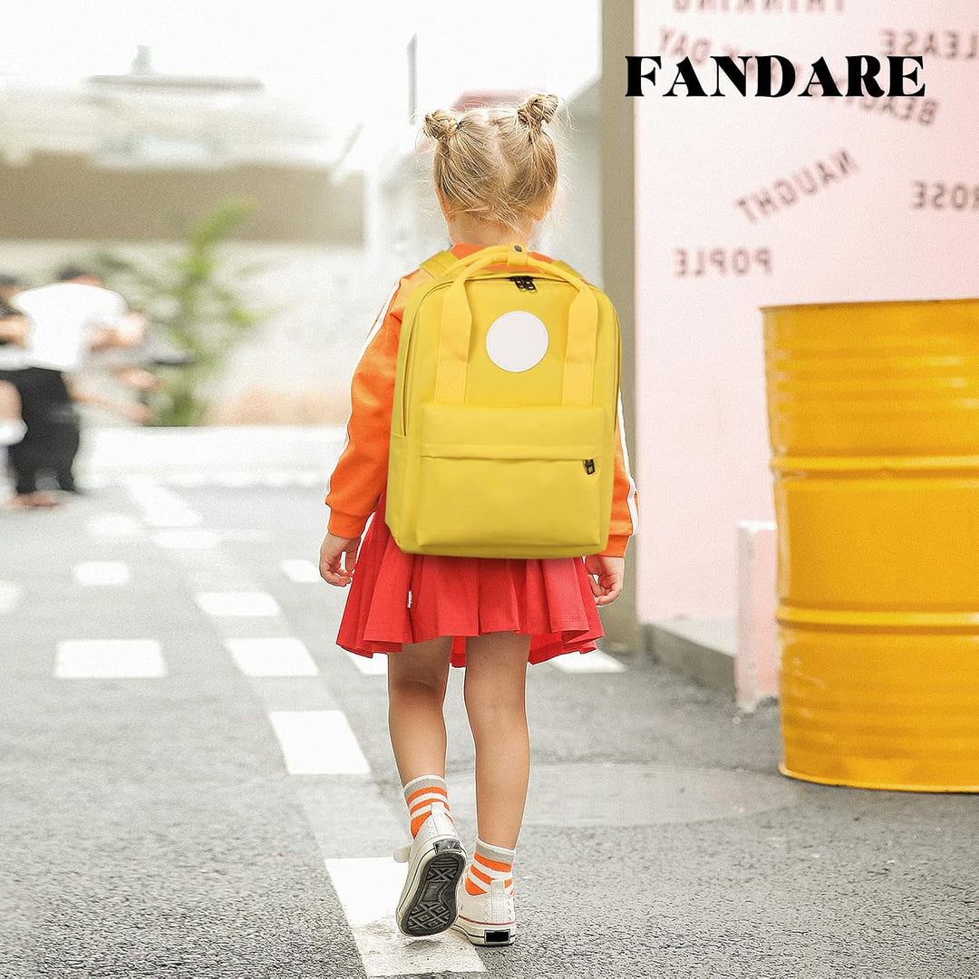 FANDARE Kinderrucksack Schulranzen Schultaschen Jungen Mädchen Schulrucksack 3-6 Klassen Kinder Schu