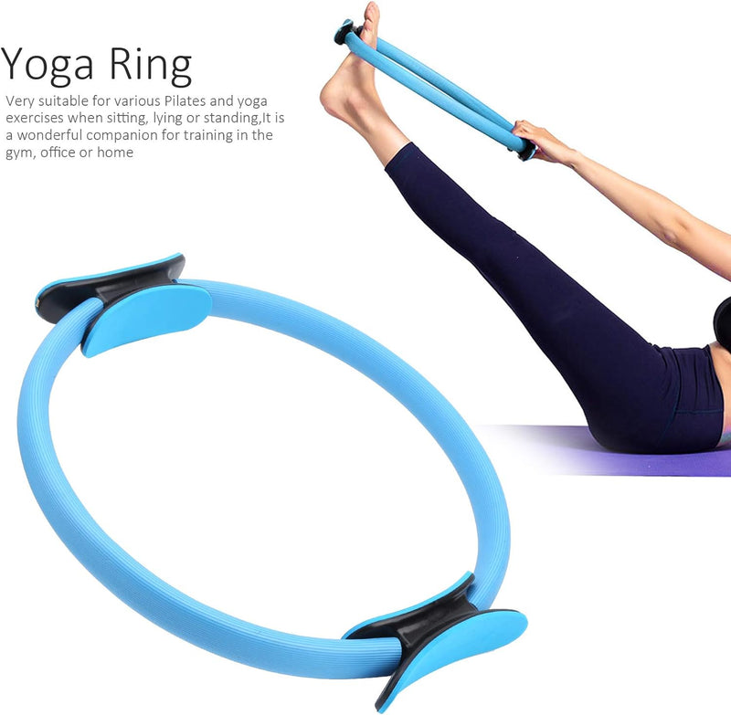 Leapiture Home Fitness Yoga Ring Gym Übung Bodybuilding Pilates Circle Widerstandsring für Bodybuild