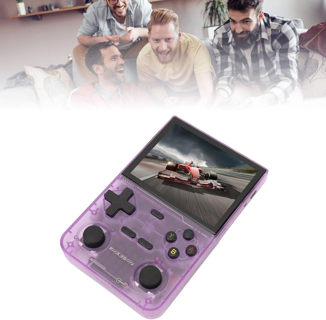 K36 Retro-Spielekonsole, Handheld-Joystick-Spielekonsole, 3500-mAh-Akku mit Grosser Kapazität, Integ