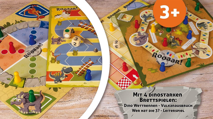 Ass Altenburger Dino Spielesammlung, Yellow