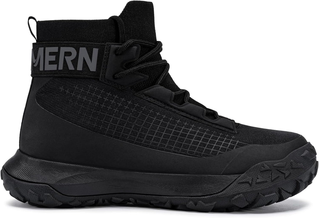 LARNMERN Arbeitsschuhe Herren Damen Sicherheitsschuhe SRC rutschfest Antistatisch Stahlkappenschuhe