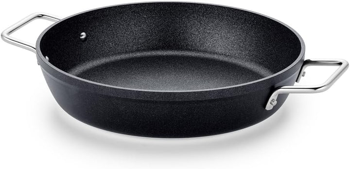Fissler Adamant / Servier-Pfanne (Ø 28 cm) Aluminium-Bratpfanne, beschichtet, antihaftend, hoher Ran
