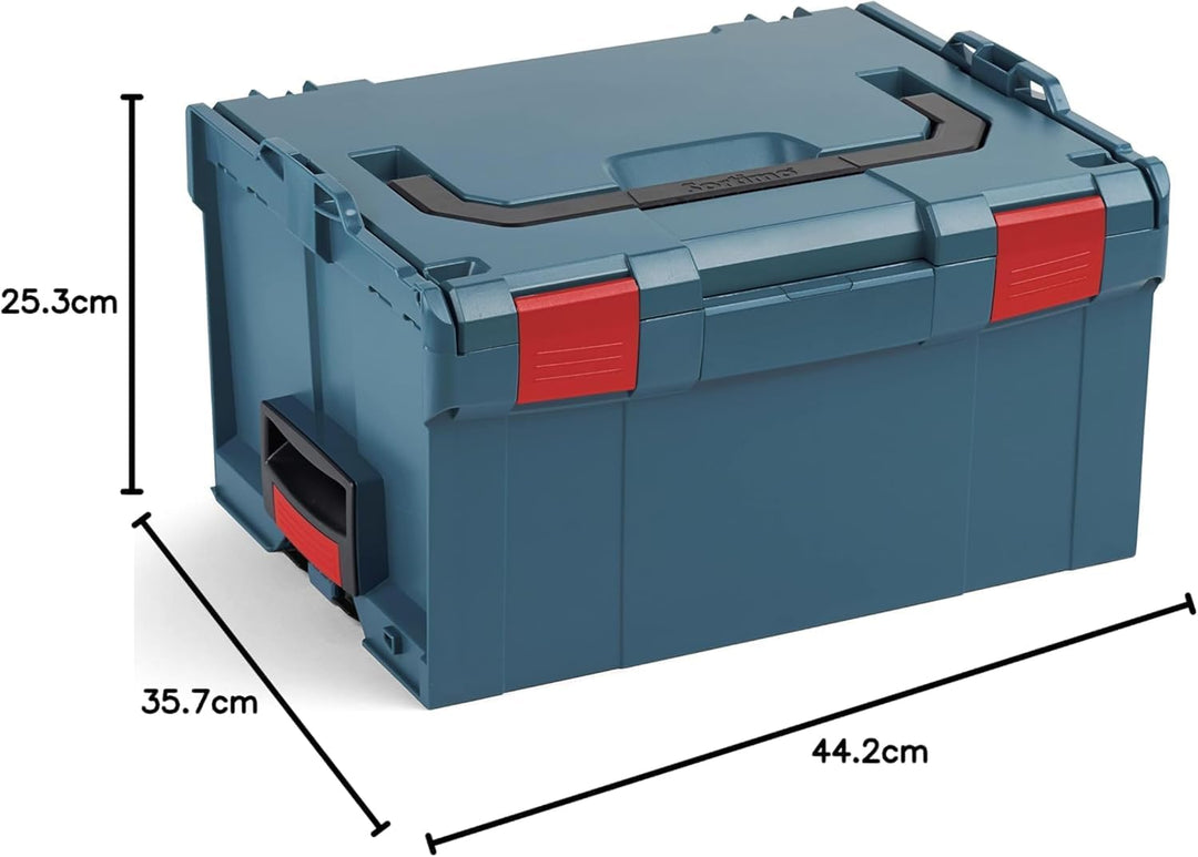 Bosch Sortimo L-BOXX 238 Grösse 3 professional blau ohne Logo | mit Einhängeeinsatz schwarz | Profes