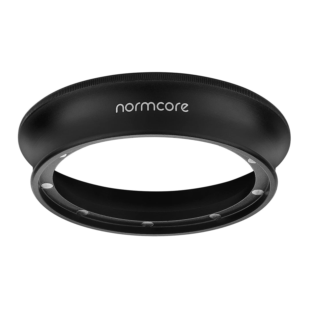 Normcore 57 mm magnetischer Espressodosiertrichter V2, 18 mm eloxiertes Aluminium, Kaffee-Dosierring