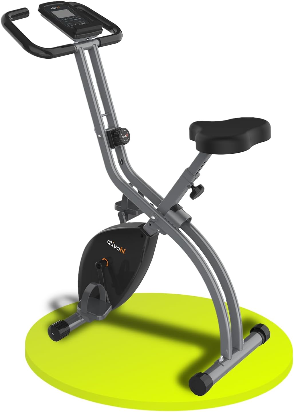 ATIVAFIT X-Bike Sport Fitnessfahrrad für Heimtrainer Fitnessbike für Ober-Und Unterkörper x-Bike mit