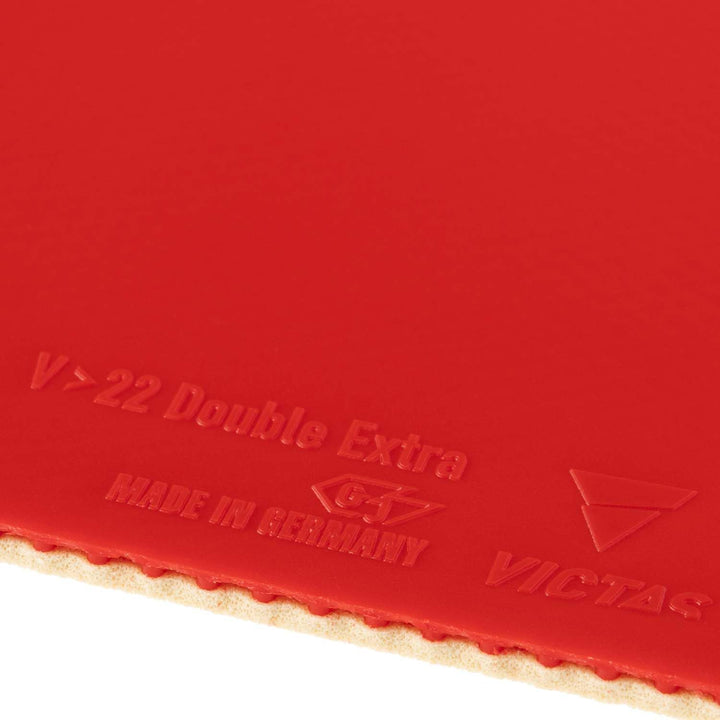 VICTAS Belag V > 22 Double Extra rot 2,3 mm, rot 2,3 mm
