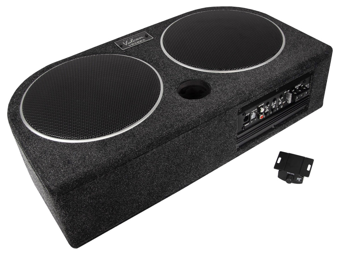 Hifonics VRX82A | Aktiver Reserverad Subwoofer mit Passiv Membran und Class-D Amp (Digital)