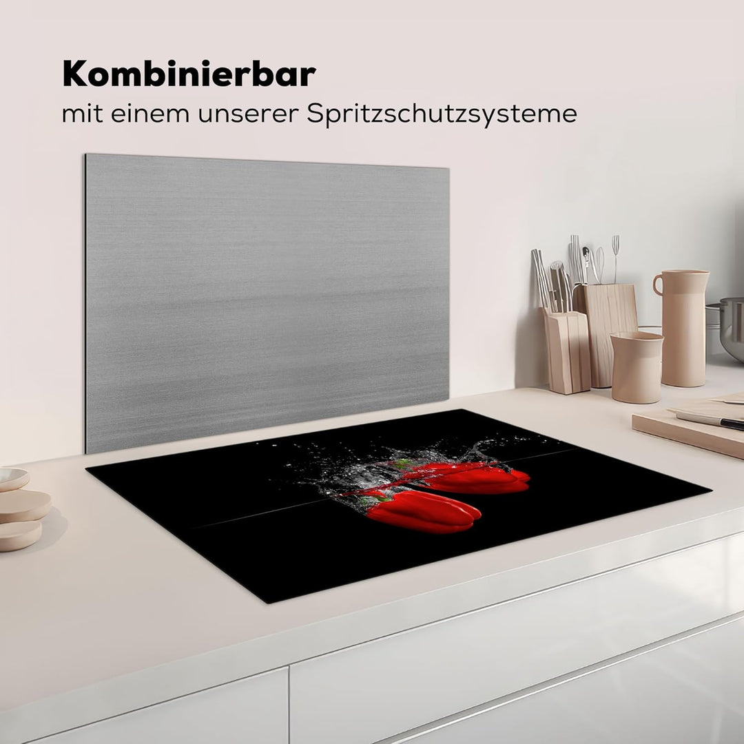 Herdabdeckplatte Einteilig Ceranfeld Abdeckplatte Küche Deko Ceranfeldabdeckung Herdabdeckung Indukt