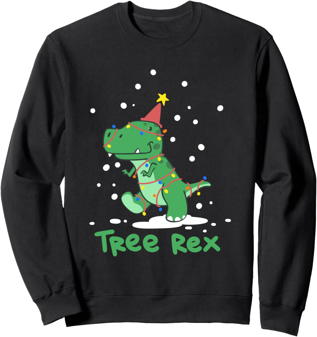 Tree Rex Weihnachtsgeschenk Sweatshirt