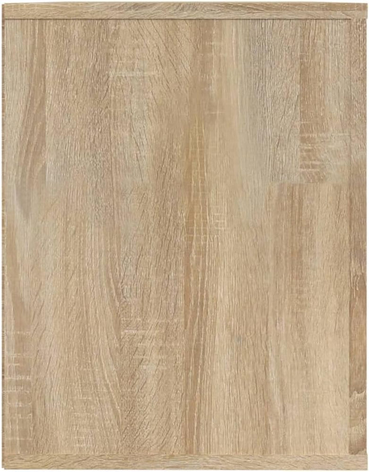 FIRBNUS Schuhregal Sonoma-Eiche 75x35x45 cm Holzwerkstoff Schuhorganizer Schuhaufbewahrung Schuhschr
