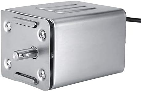 Longzhuo Edelstahl BBQ Grill, BBQ Spiess Rotisserie 50 – 70 kg, BBQ-Rotissore-Motor für Grillspiess,