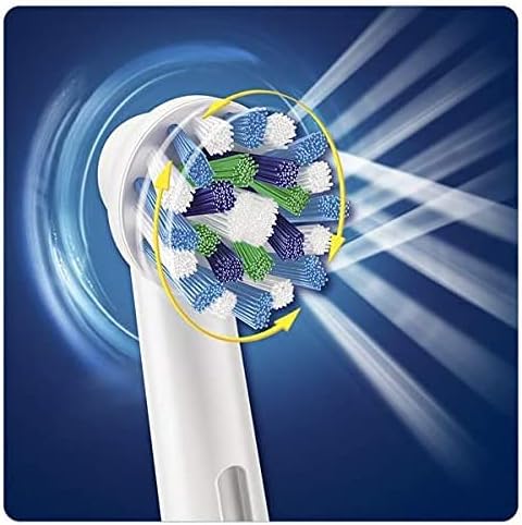 Oral-B Pro 2000 Elektrische Zahnbürste mit OxyJet Munddusche, 3 Aufsteckbürsten, 4 Ersatzdüsen, Set