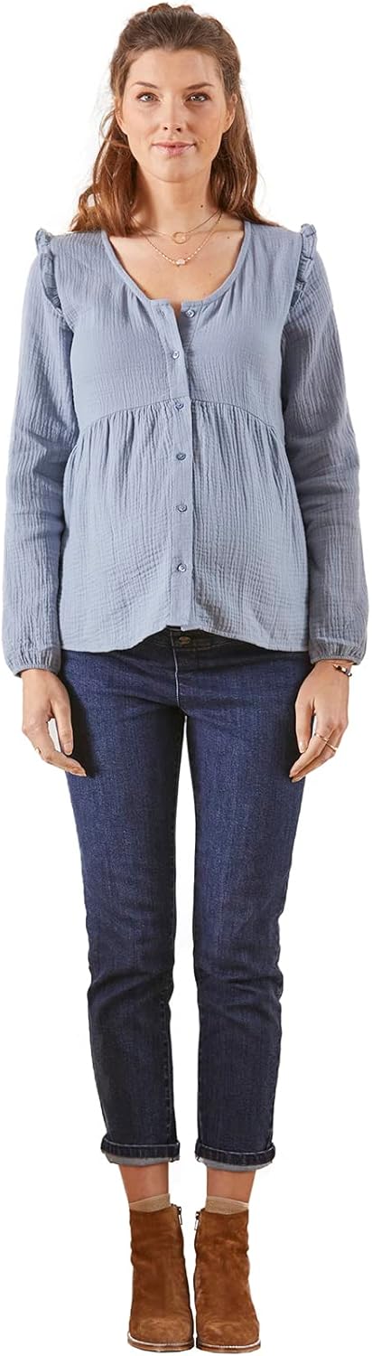 Vertbaudet Bluse, Schwangerschaft & Stillzeit, 34 Grosse Grössen