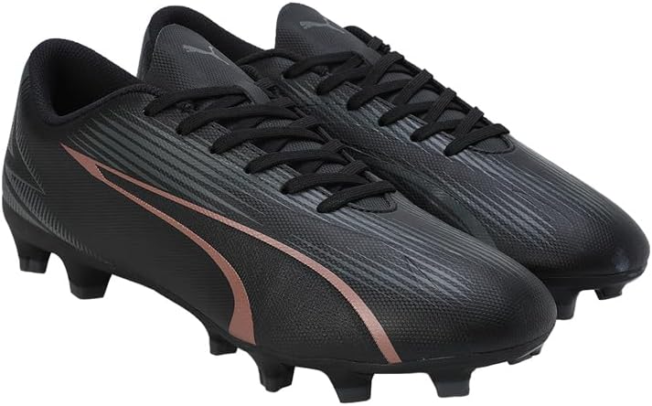 PUMA Herren Ultra Play Fg/Ag Fussballschuh 39 EU Puma Black Copper Rose, 39 EU Puma Black Copper Ros