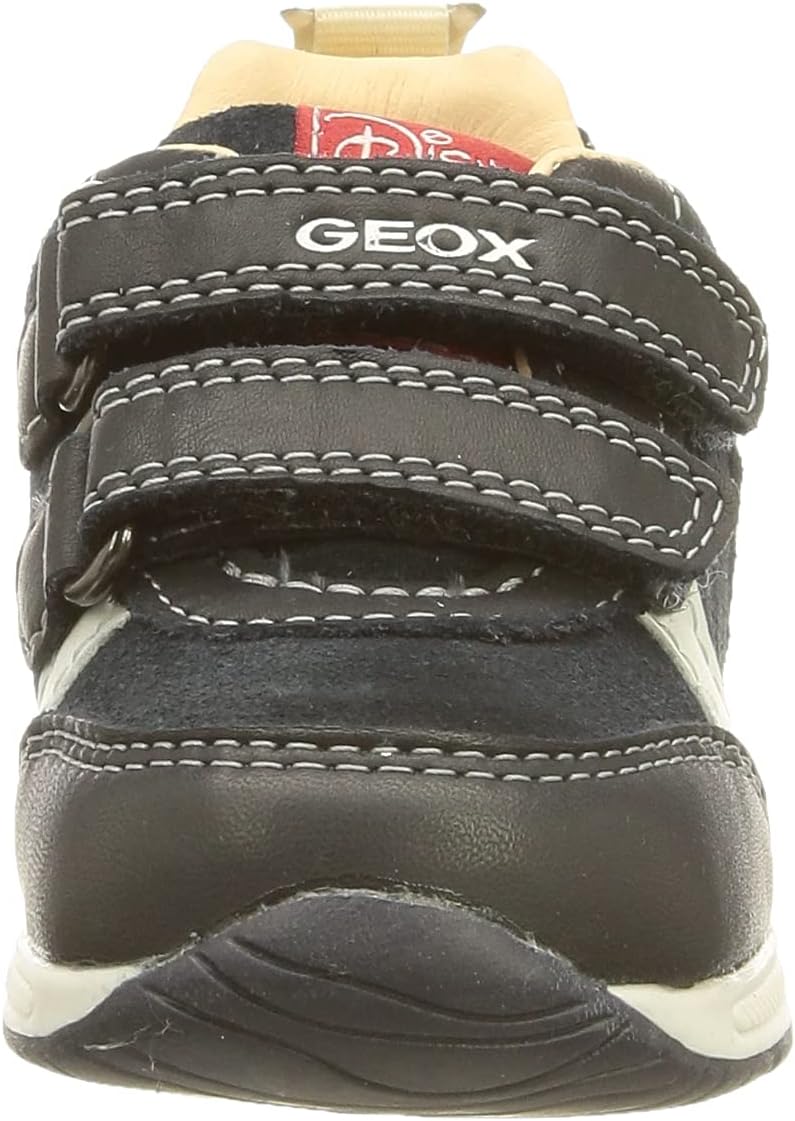 Geox Baby-Jungen B Rishon Boy B Erste Schritte 18 EU Navy White, 18 EU Navy White