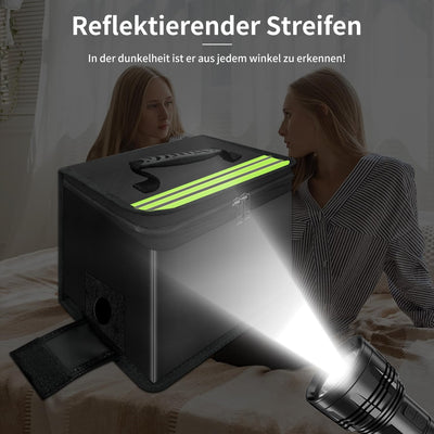 Lipo Safe Bag Feuerfeste, verbesserte Sechs Schichten, feuerbeständig bis 2000 °C – wasserdichte, ex