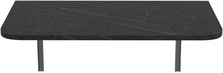 AKKE Klapptisch Wandklapptisch Esstisch - Klappbar Faltbar Platzsparend - Abgerundete Ecken - 70cm x