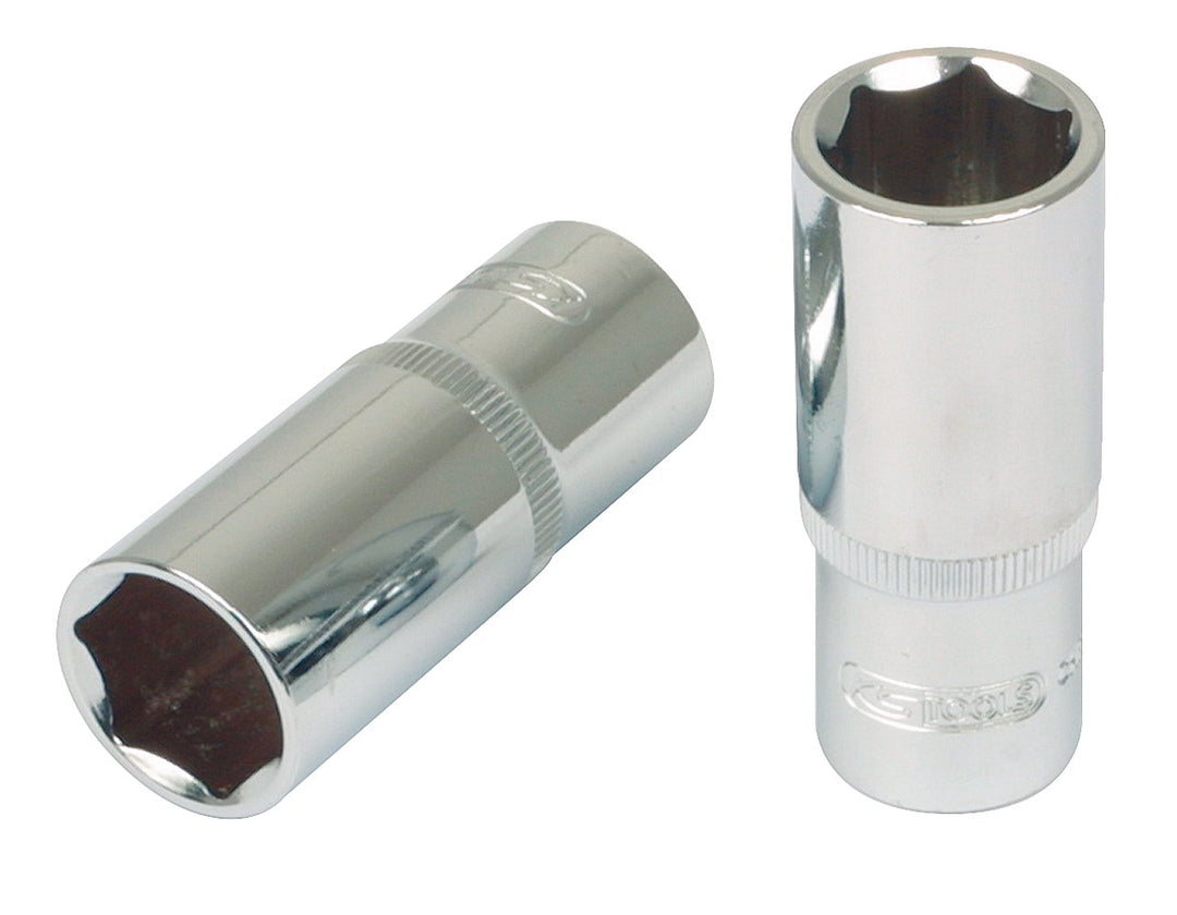 KS Tools 918.5391 1/2" CHROMEplus Sechskant-Stecknuss, lang, 36 mm