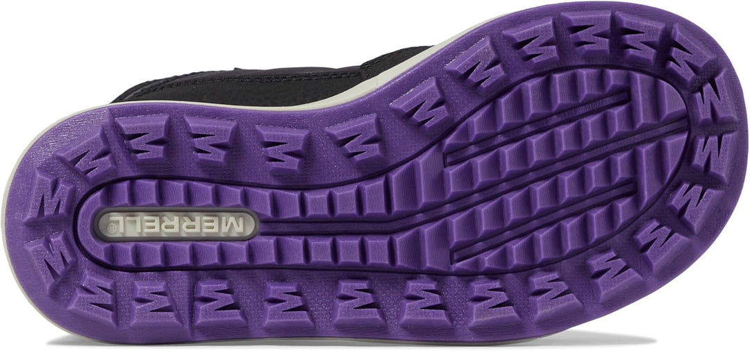 Merrell Unisex Kinder Snow Bank 4.0 WtrpfSchneestiefel 30 EU Black Purple Turq, 30 EU Black Purple T