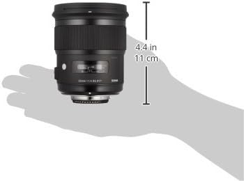 Sigma 50mm F1,4 DG HSM Art Objektiv für Nikon F Objektivbajonett für Nikon Single, für Nikon Single
