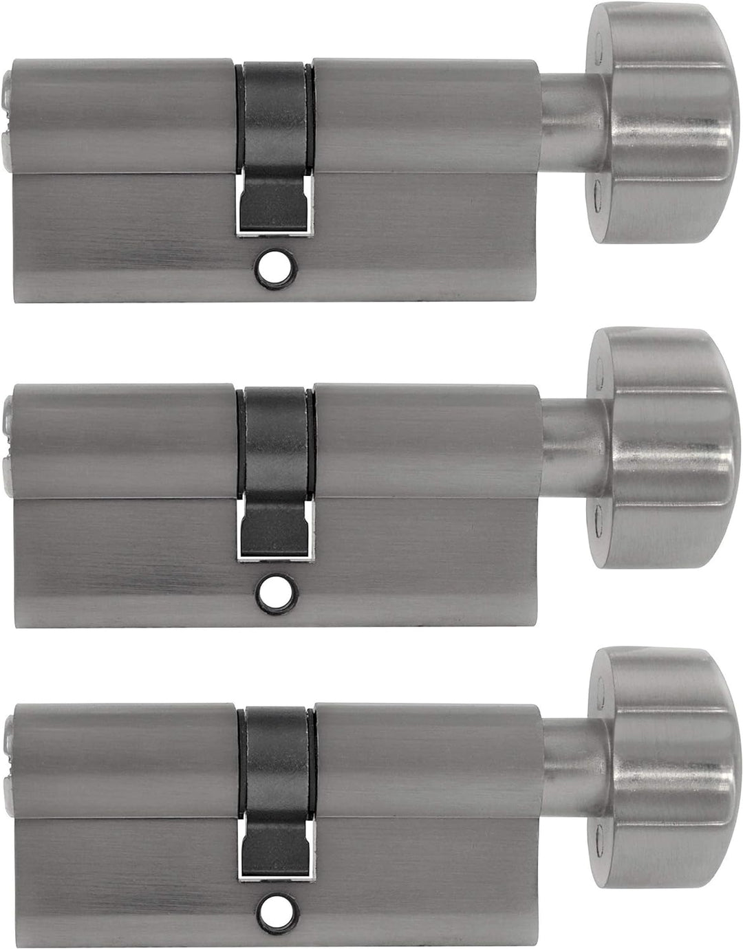 3x Knaufzylinder KD 70 mm 35/35 gleichschliessend inkl. 15 Schlüssel