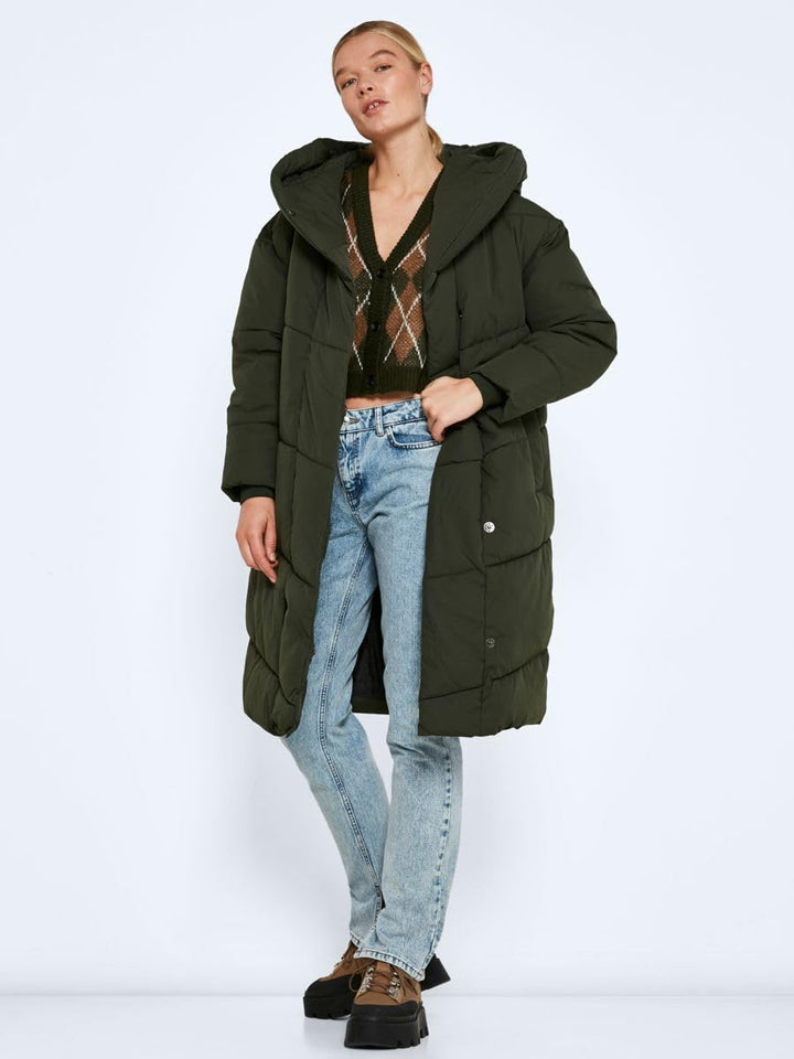 Noisy may Damen Nmtally L/S Long Jacket Bg Noos Jacke XS Rosin, XS Rosin