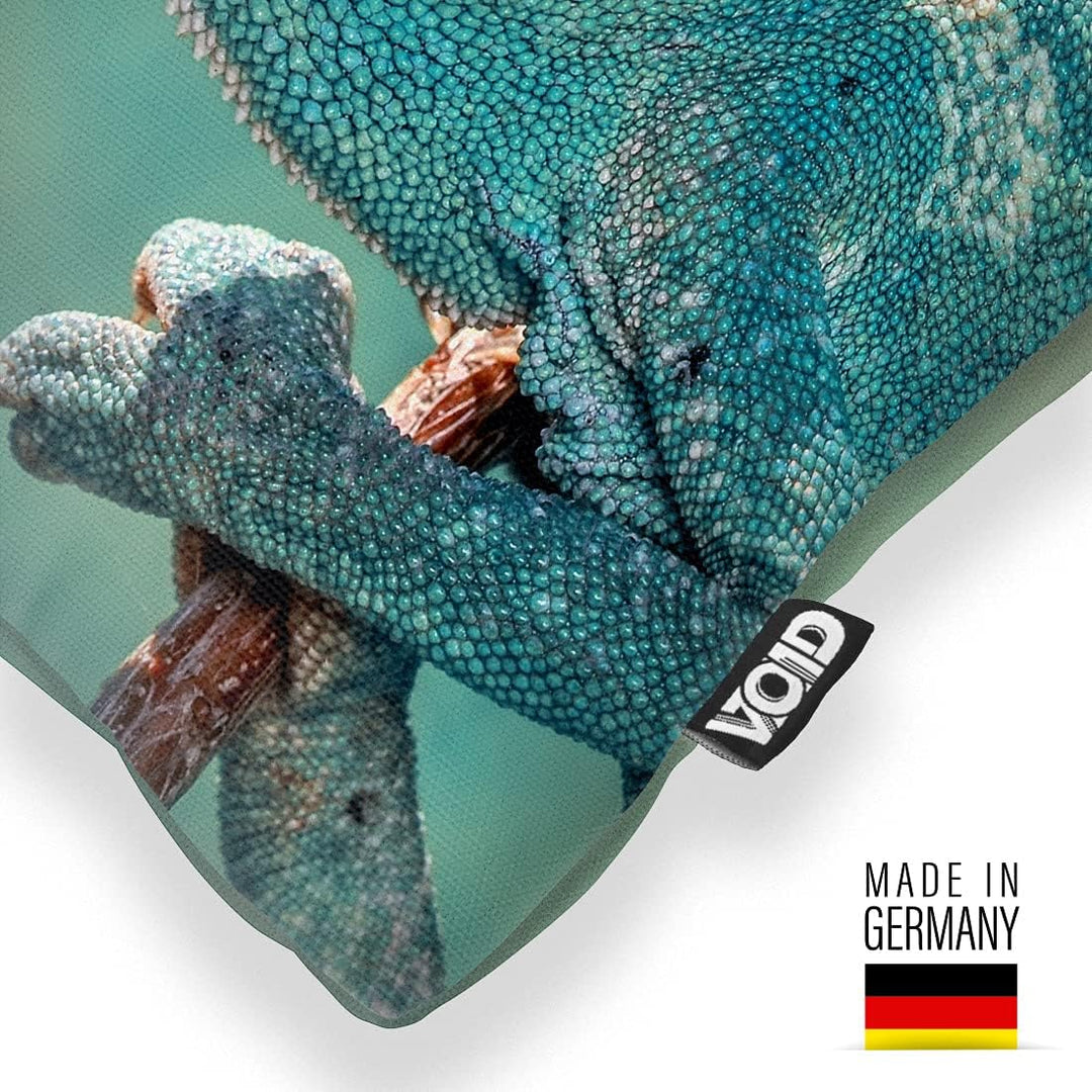 VOID Chamäleon Dschungel Urwald Kissenbezug Kissenhülle Sofakissen Kissen Deko Outdoor-Kissen Dekoki