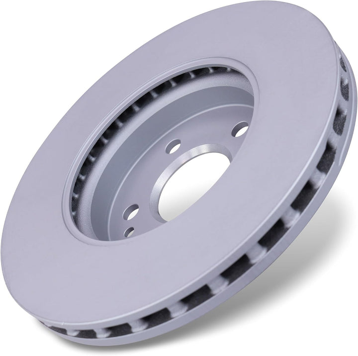 ATE Bremsenset Vorderachse inkl. Bremsscheiben vorne Ø 295 mm belüftet und Bremsbeläge vorne + Warnk