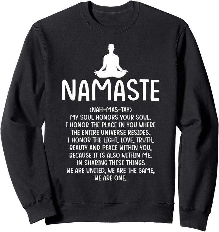 Meditationstempel, buddhistische Kleidung, Buddah T-Shirt, Damen, Mediate Sweatshirt