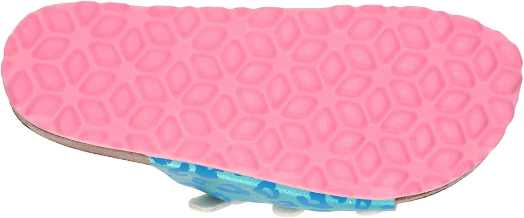 Lico BIOLINE Unisex Erwachsene Pantoletten 32 EU Türkis Rosa, 32 EU Türkis Rosa