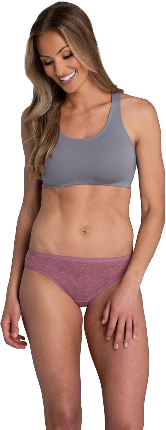 Fruit of The Loom Women's Beyondsoft Bikini, 12 Pack, Assorted 5