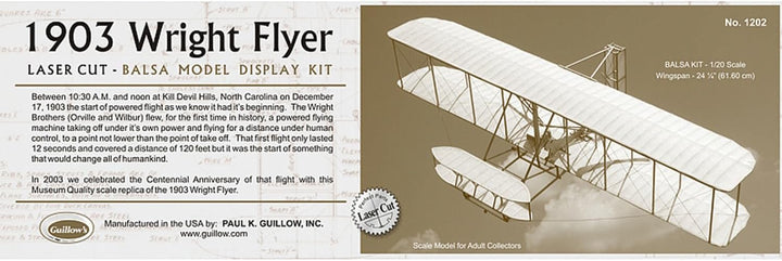 Wright Flyer 3/4 scale kit