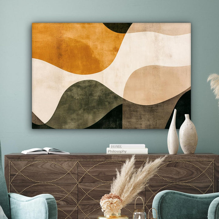 MuchoWow© Leinwandbild Gross 120x80 cm XXL Dekoration Wohnzimmer Bilder Pictures Wall Decoration Liv