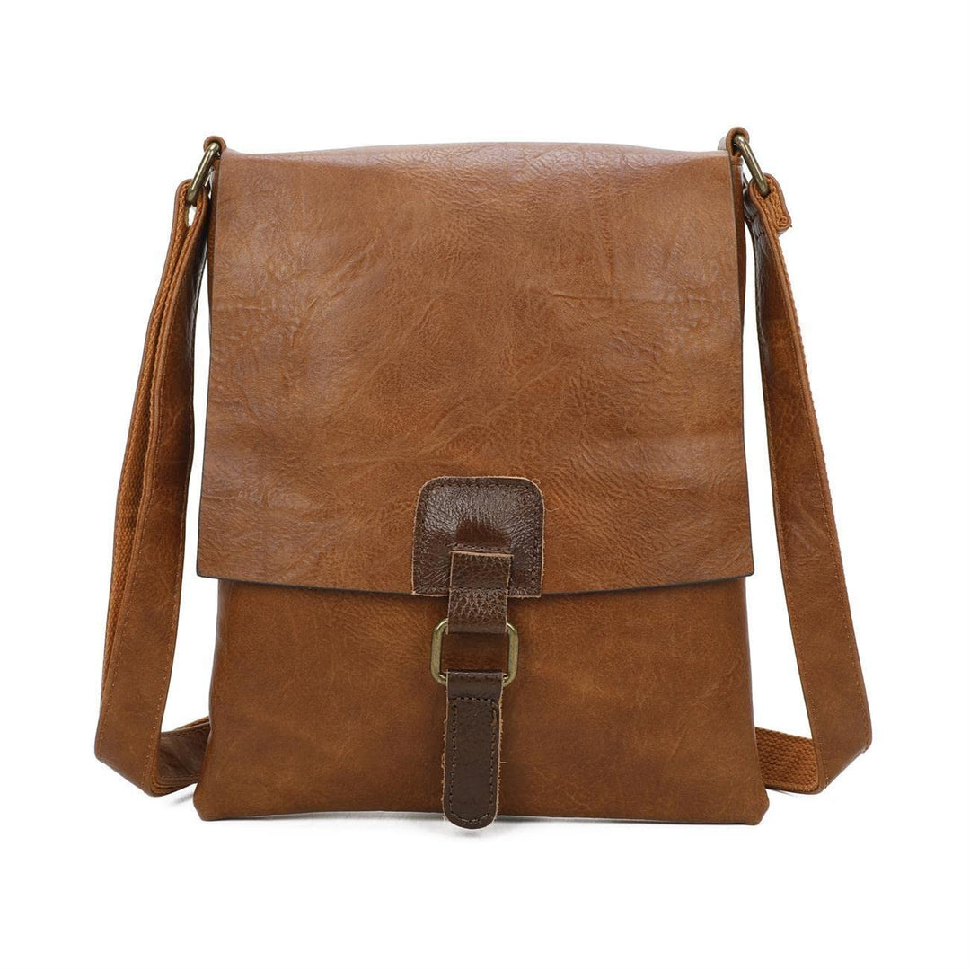 ITALYSHOP24 OBC Damen Tasche Crossbody Handtasche Messenger Schultertasche Umhängetasche Shopper Tab