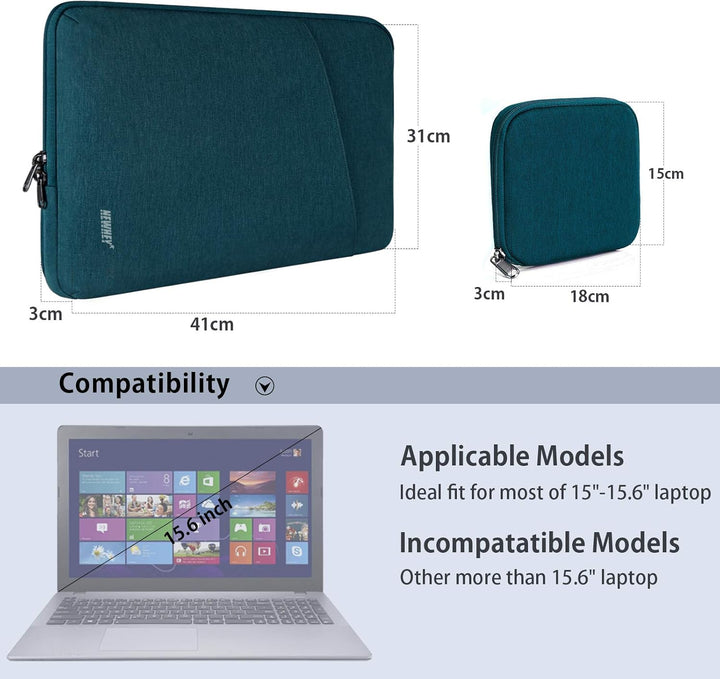 NEWHEY Laptophülle 14 Zoll Stossfest Laptop Notebook Tasche Hülle Wasserdicht Schutzhülle Sleeve Cas