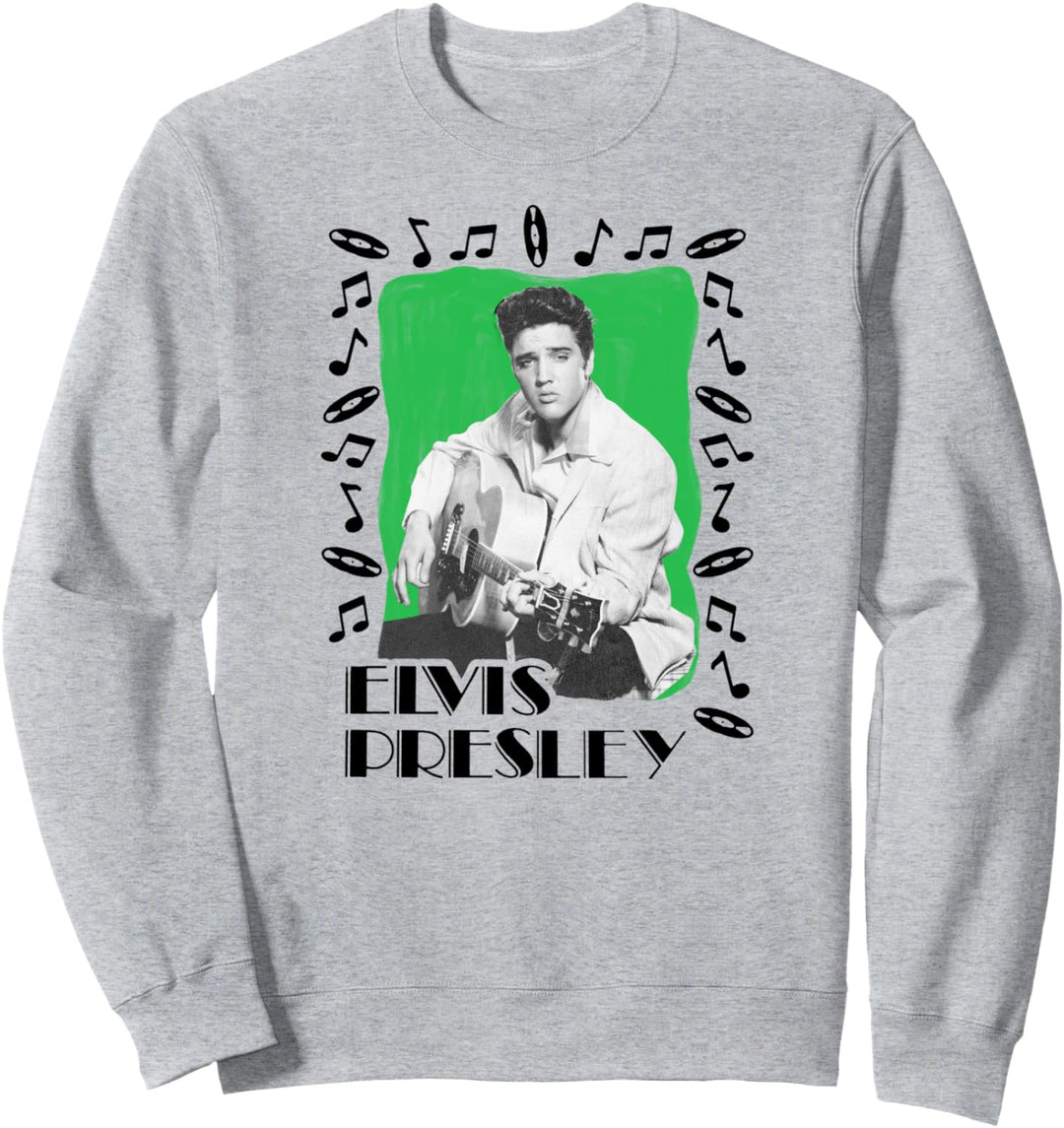 Elvis Presley Official Elvis Folk Sweatshirt