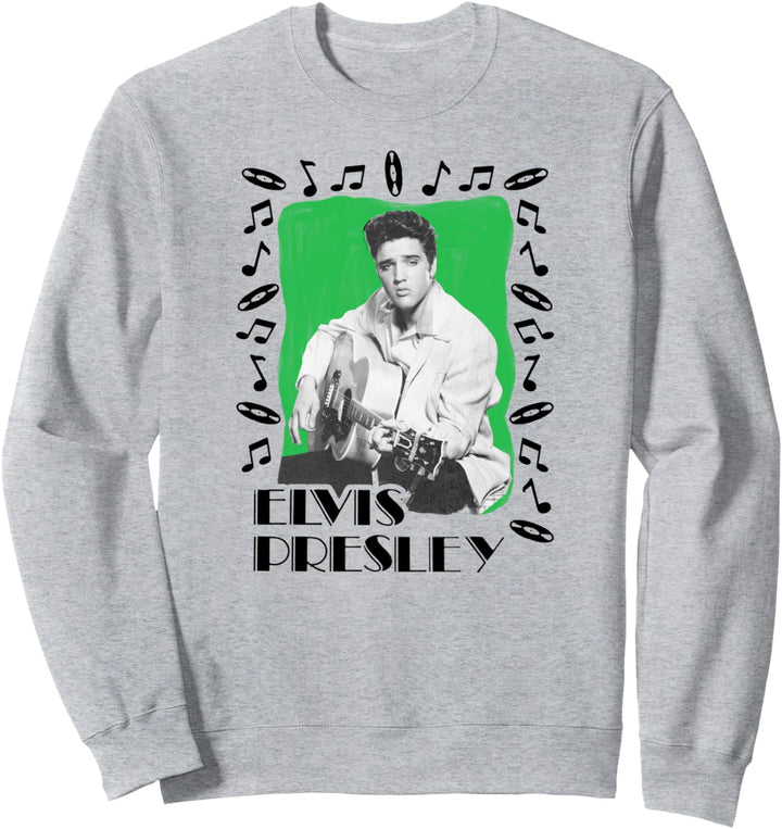 Elvis Presley Official Elvis Folk Sweatshirt
