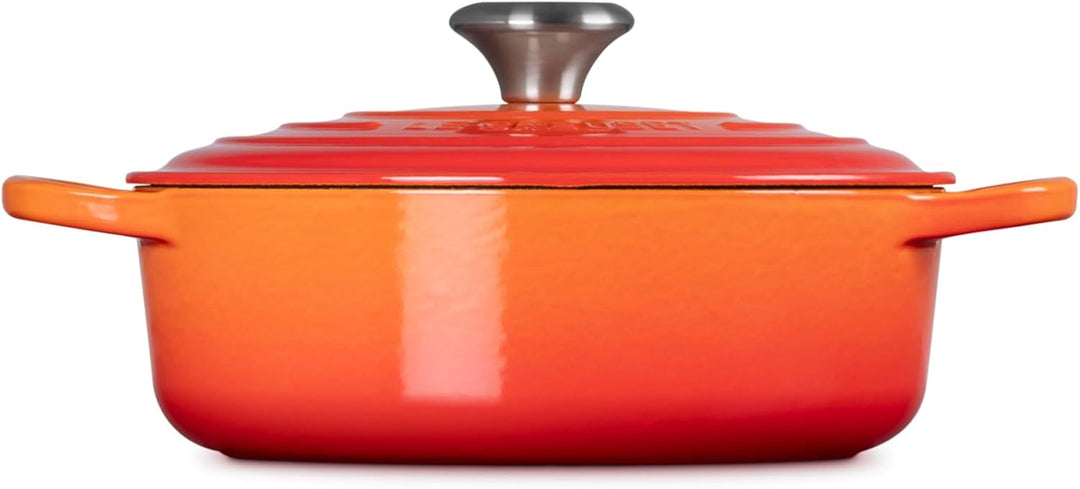 Le Creuset Signature Gourmet-Bräter aus Gusseisen, für alle Herdarten und Backöfen, 30 cm, 6,2 Liter