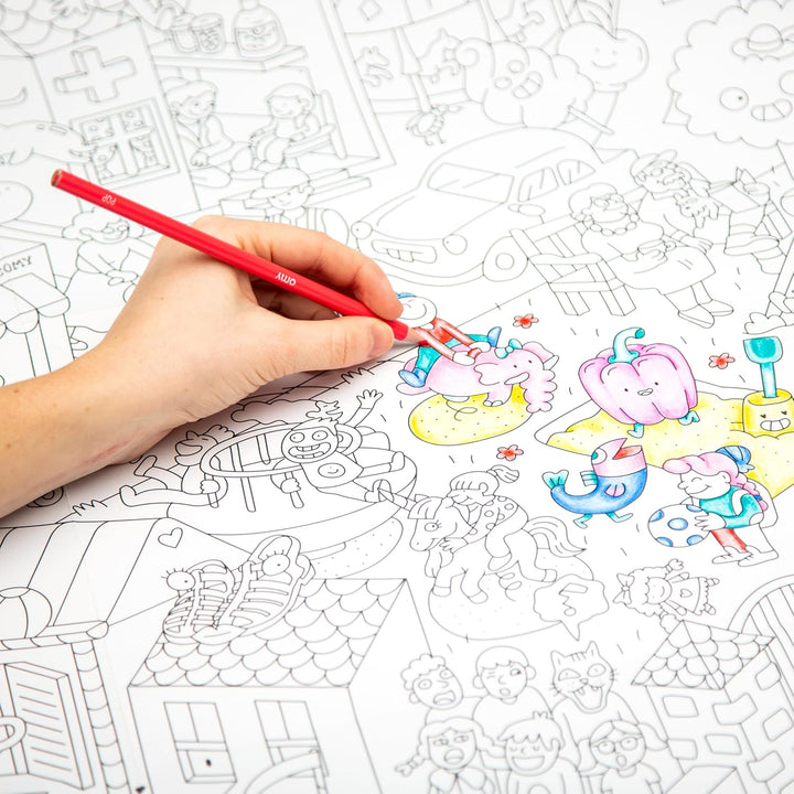 Omy Riesiges Malposter für Kinder – Kinderleben Kids Life, Kids Life