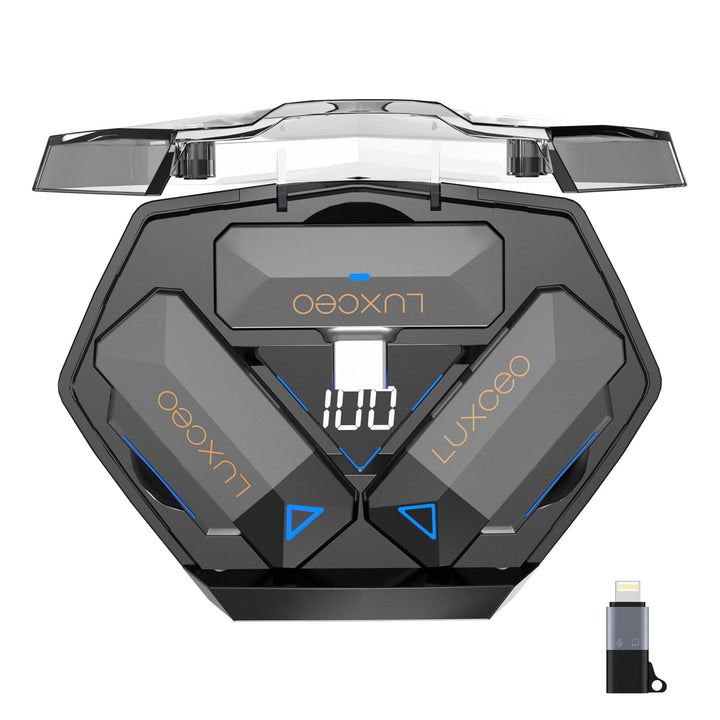 Lavalier Mikrofon Wireless,M8 Pro Ansteckmikrofon Kabellos für IOS/Android, 48kHz/24 bit Hi-Fi Audio