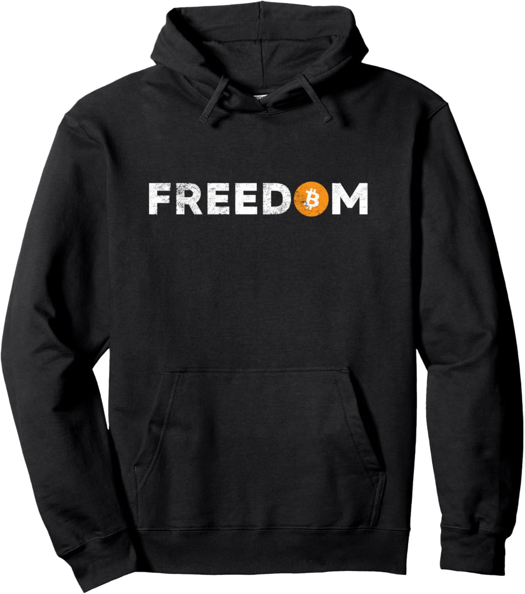 Bitcoin ist Freiheit BTC Crypto Bitcoin Trader To Moon Pullover Hoodie