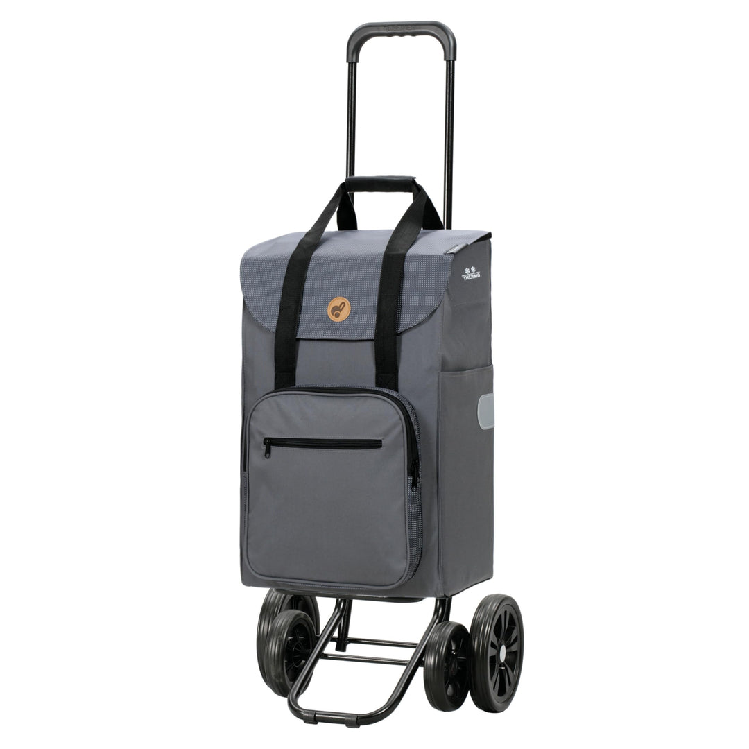 Andersen Einkaufstrolley - klappbar - 45 Liter - 4 Räder - höhenverstellbar - mit Kühlfach - belastb
